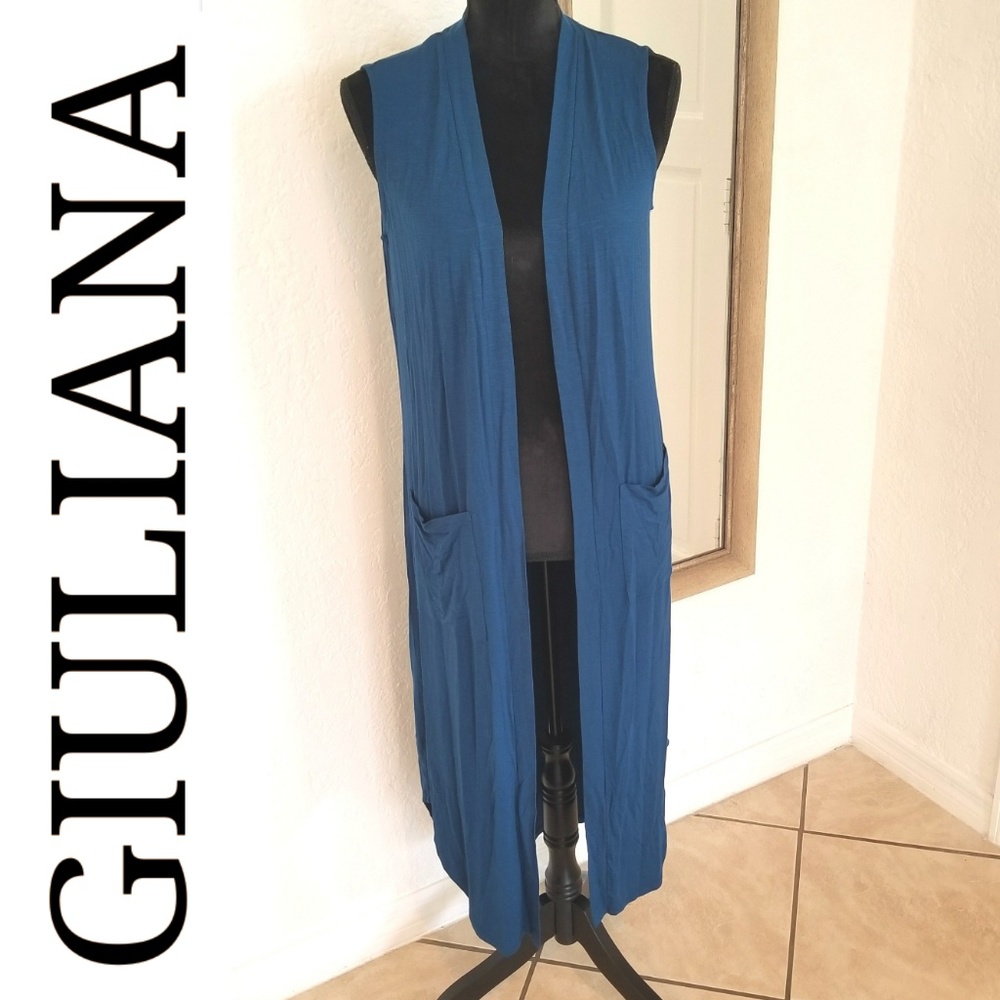Long open cardigan ll G by Giuliana